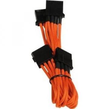 B0586101 CAVO BITFENIX MOLEX SU 3X MOLEX ADAPTER 55CM - SLEEVED ARANCIOEN/NERO