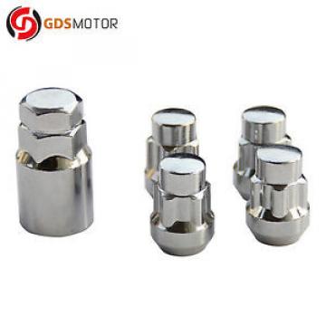 4 Closed End Alloy M12x1.5 Wheel Locks/Wheel Locking Nuts 32mm for Honda Chevy