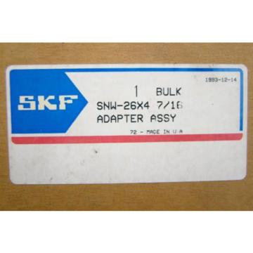 SKF 7/16 Adapter Sleeve Assy SNW-26X4