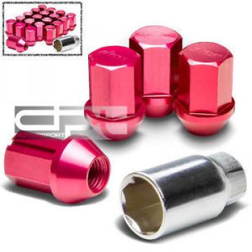 X20 LOCKING LUG RIM/WHEEL LOCK NUTS M12x1.25 RED+KEY