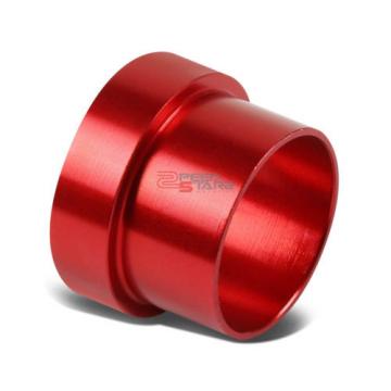 RED 12-AN AN12 TUBE SLEEVE FLARE FITTING ADAPTER FOR ALUMINUM/STEEL HARD LINE