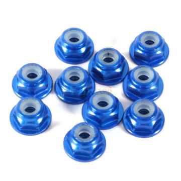 10Pcs M2/M3/M4/M5 Nylon Insert Self-Lock Aluminum Nuts Hex Lock Nut 4 Colors New