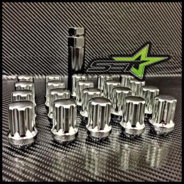 20 SPLINE LUG NUTS 14X1.5 | CHEVY CAMARO | CADILLAC CTS | CTS-V | 5X115 LUGS