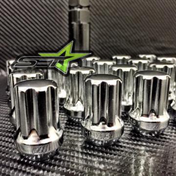 20 SPLINE LUG NUTS 14X1.5 | CHEVY CAMARO | CADILLAC CTS | CTS-V | 5X115 LUGS