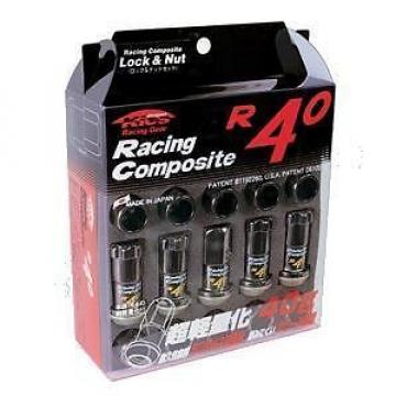 Project Kics R40 Lug Nuts - 20Lugs, Locks Included 31876K