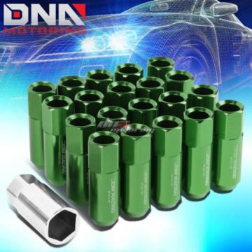 20 PCS GREEN M12X1.5 EXTENDED WHEEL LUG NUTS KEY FOR CORVETTE MALIBU IMPALA