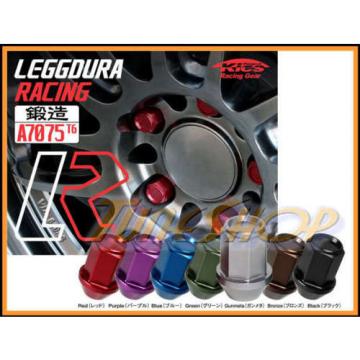 KICS LEGGDURA 35MM WHEELS LOCKS LUG NUTS 12X1.5 1.5 ACORN RIM FORGED GUN-M 20 H