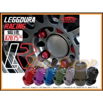 KICS LEGGDURA 35MM WHEELS LOCKS LUG NUTS 12X1.25 1.25 ACORN RIM FORGED BRONZE S