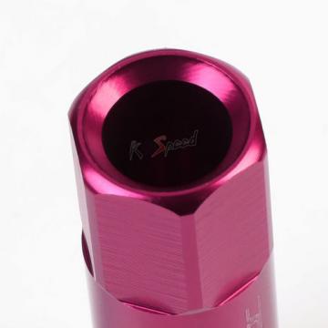 20 Car/Auto/Truck M12x1.5 Acorn Tuning 60mm Lug Nut Wheel Rim Lock Pink