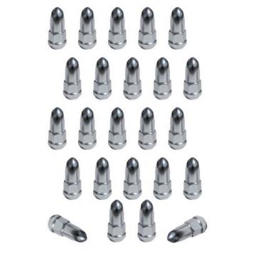 (24) 1/2&#034; Dodge Chrome Lug Nuts Bullet Bulge Style Fits Dakota Durango VIPER