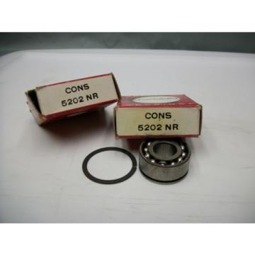 Consolidated 5202 Ball Bearing New Double Row Ball Bearing