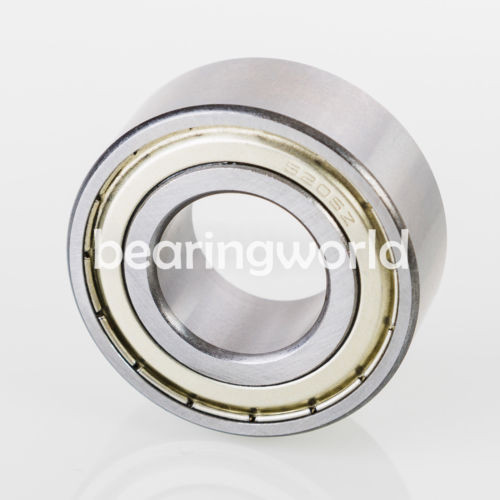 5305 ZZ Double Row Shielded Angular Contact Bearing 25mm x 62mm x 25.4mm