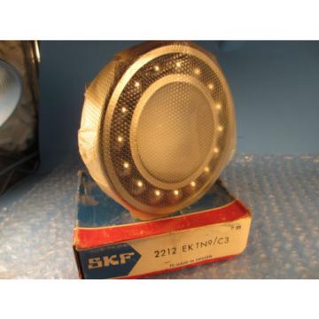 SKF 2212EK TN9 C3, 2212 EK TN9, Double Row Self-Aligning Bearing