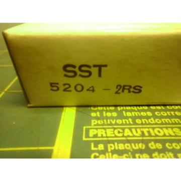 SST 5204-2RS DOUBLE ROW BALL BEARING #J53260