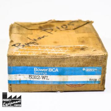 5312WL BCA New Double Row Ball Bearing - Free Shipping