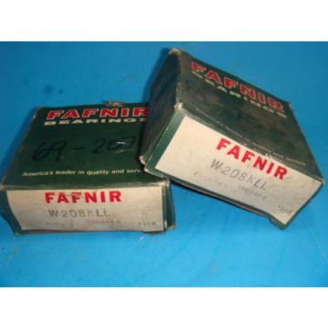 NEW FAFNIR, W208KLL, DOUBLE ROW BALL BEARING, NEW IN BOX