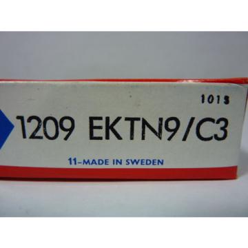 SKF 1209 EKTN9/C3 Double Row Alligning Bearing ! NEW !