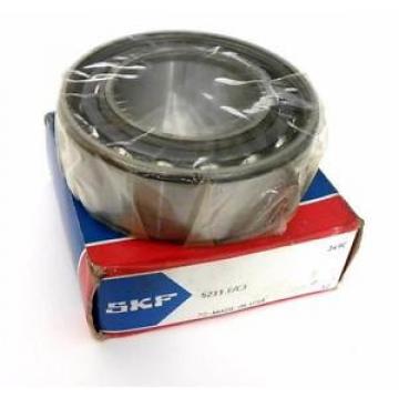 NEW IN BOX SKF BALL BEARING DOUBLE ROW 55MM X 98MM X 33MM MODEL 5211 E/C3