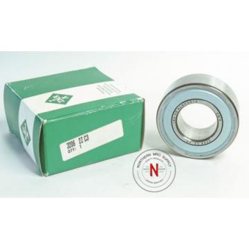 INA 3206-2Z-C3 DOUBLE ROW ANGULAR CONTACT BEARING, 30mm x 62mm x 24mm