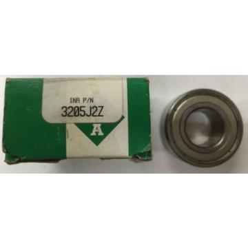 5205-J2Z INA Double Row Shielded Ball Bearing 5205-A2Z, 3205-A2Z, 3205-J2Z