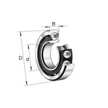 7212B FAG Angular Contact Ball Bearing Double Row