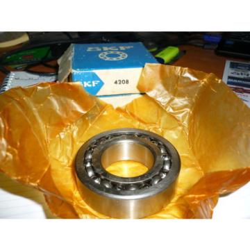 Pair New in Box 4208 SKF Bearings Deep groove ball bearings, double row