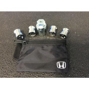 Honda Acura Genuine OEM Lug Nut Wheel Locks Accord Civic CRV CRZ Fit TL Integra