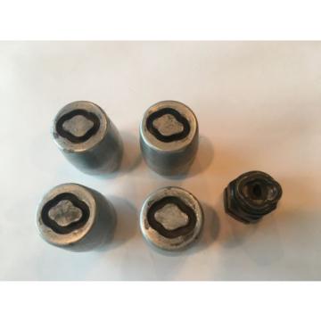 Vintage Locking Lug Nuts with Key