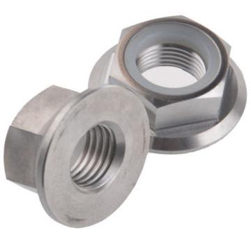 2 pcs Titanium / Ti M14 x 1.5 Pitch Sprocket Flange Lock Nut - Gr.5 6Al/4V Ti