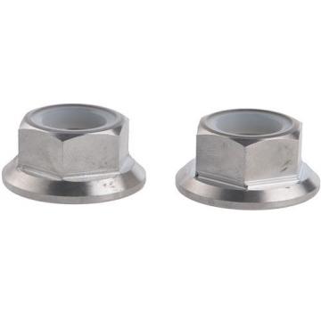 2 pcs Titanium / Ti M14 x 1.5 Pitch Sprocket Flange Lock Nut - Gr.5 6Al/4V Ti