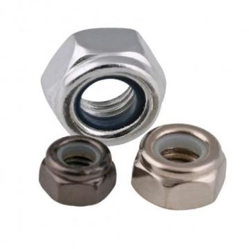 Ni-Plated/Black-Zinc/White-Zinc/Black-Ni Hex Nyloc Lock Nuts M2 M2.5 M3 M4 M5 M6