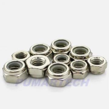 DIN985 M2/M2.5/M3/M4/M5/M6/M8/M10/M12 A2 Stainless Steel Nylon Lock Nut Metric