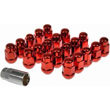 New Red Acorn Nut Lock Set M12-1.50 - Dorman 711-335E