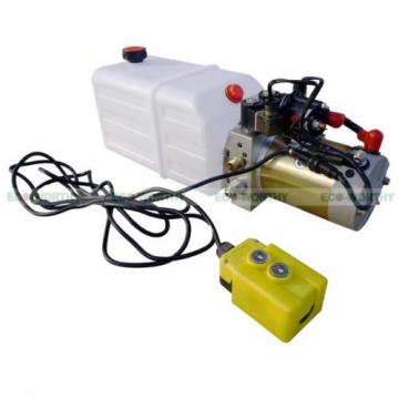 12V Volt DC 6 Quart Hydraulic Power Unit Pack 3200 PSI Fit for Lift UP/Down Pump