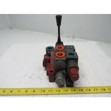 Kontak Manual Hydraulic Directional Control Valve 3Position &amp; Pressure Regulator Pump