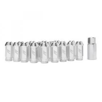 MISHIMOTO Aluminum Locking Lug Nuts 12x1.5 Silver 20pcs