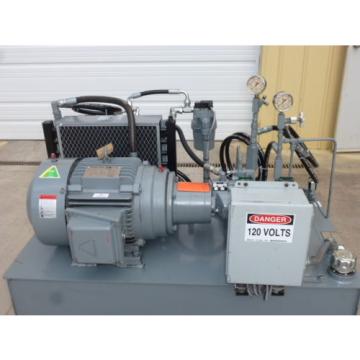 60GALLON HYDRAULIC POWER UNIT, 15 HP HYUNDAI MOTOR, PARKER , HEAT EXCHANGER Pump