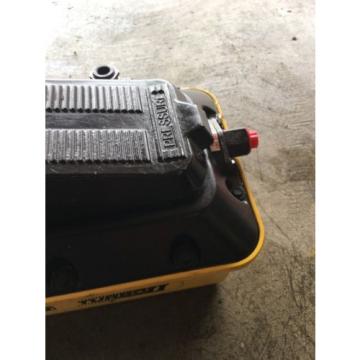 Enerpac PATG1102N air hydraulic foot pump. Pump