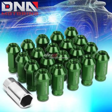 20 PCS GREEN M12X1.5 OPEN END WHEEL LUG NUTS KEY FOR LEXUS IS250 IS350 GS460