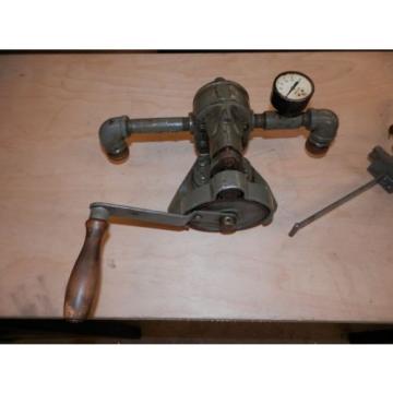 Brown and Sharpe No. 1 pump w/box and extra pump Pump