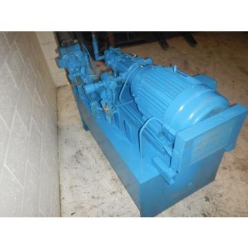 Vickers 25HP 19/10 Gallons Hi/lo hydraulic pump system PVQ20RDRSE3521/25VTB14A Pump