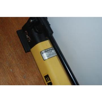 ENERPAC P202 HYDRAULIC HAND 10,000PSI 2 SPEED SINGLE ACTING 1/4&#034; NPT NICE Pump