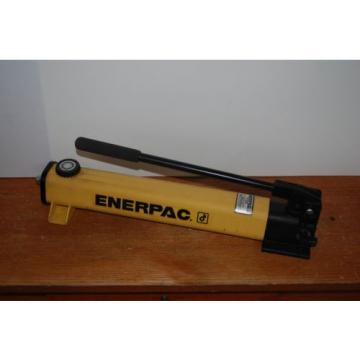 ENERPAC P202 HYDRAULIC HAND 10,000PSI 2 SPEED SINGLE ACTING 1/4&#034; NPT NICE Pump