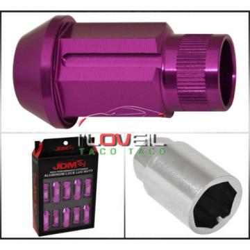 FOR SUZUKI 12MMx1.25MM LOCKING LUG NUTS 20PCS FORGED ALUMINUM WHEELS RIMS PURPLE