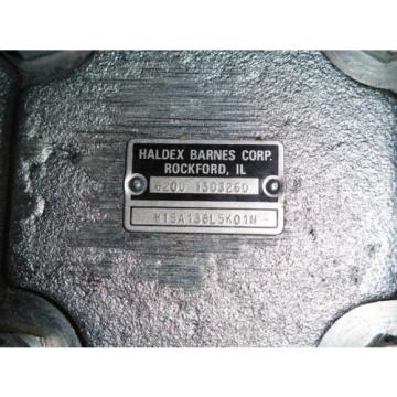 Haldex/Barnes W15A138L5K01N Hydraulic Gear Type Pump