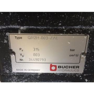 NEW BUCHER QR2H003ZAE HYDRAULIC MOTOR/,BOXBR Pump