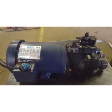 Parker Hydraulic PVP1636RM12 W/MOTOR_3HP C143T17FZ1B_230/460 VOLT Pump