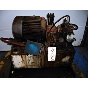 #SLS1D32 Hydraulic Power Supply Unit 5HP  15227LR Pump