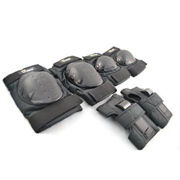 Safety Gear Protective Knee Pad Safeguard Sports Elbow Wrist Support Set Roller