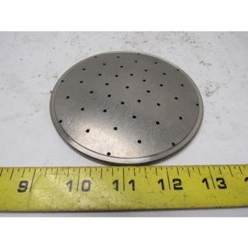 SS Contour Plate 45/8&#034; OD X 31/6&#034; Thick Pump